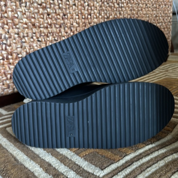 Zara black snow winter boots - Picture 7 of 9